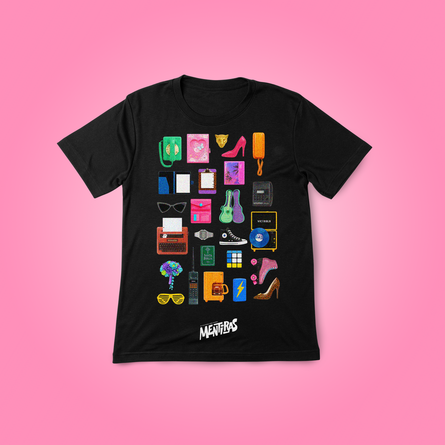Playera Tercer Aniversario Mentiras El Musical