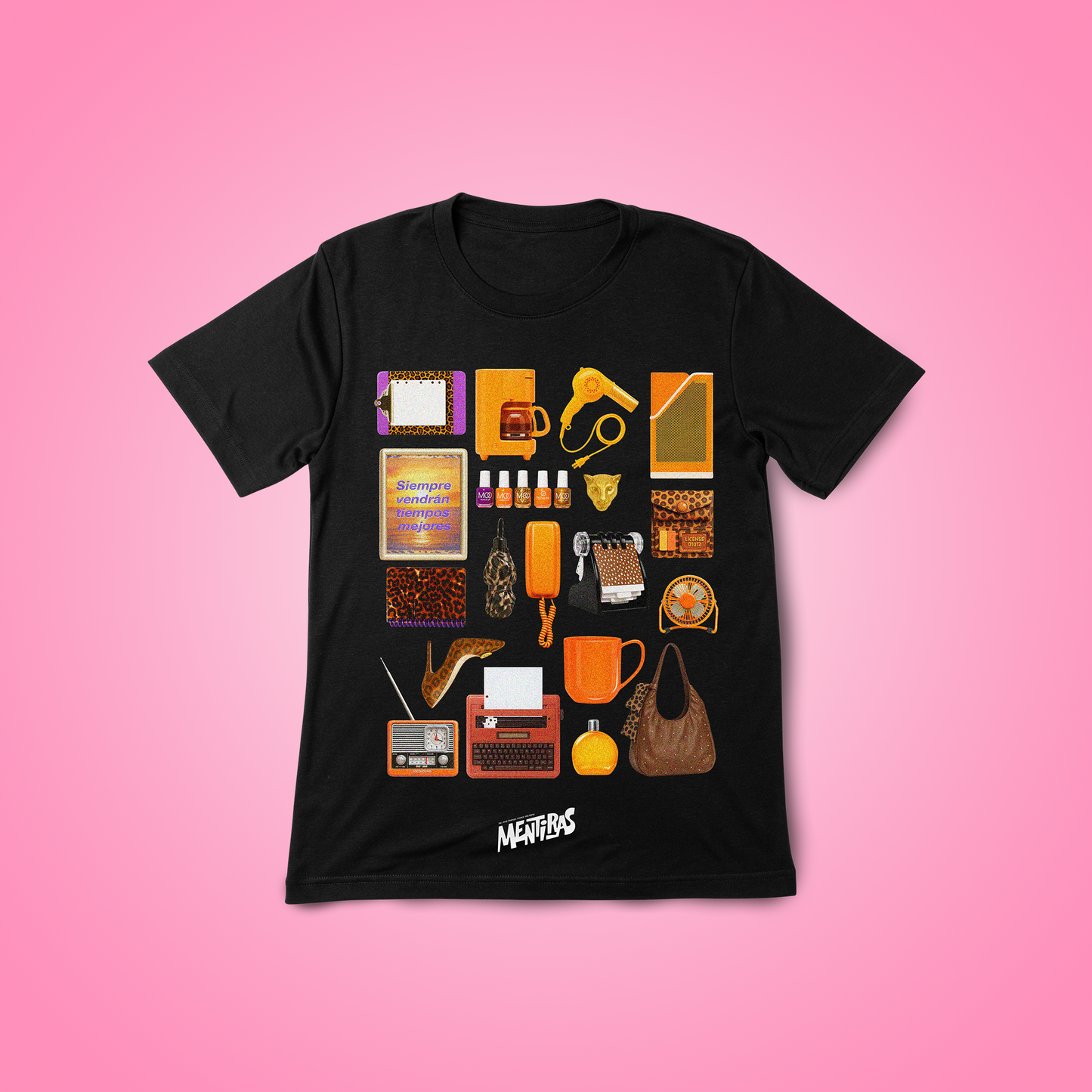 Playera objetos Lupita