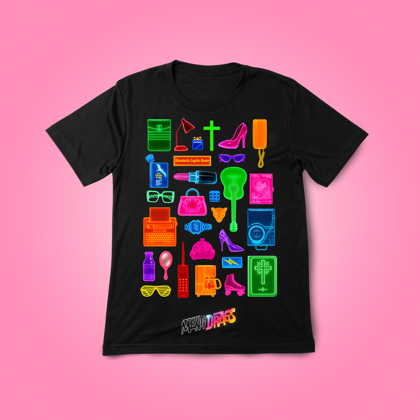 Playera tercer aniversario Mentidrags