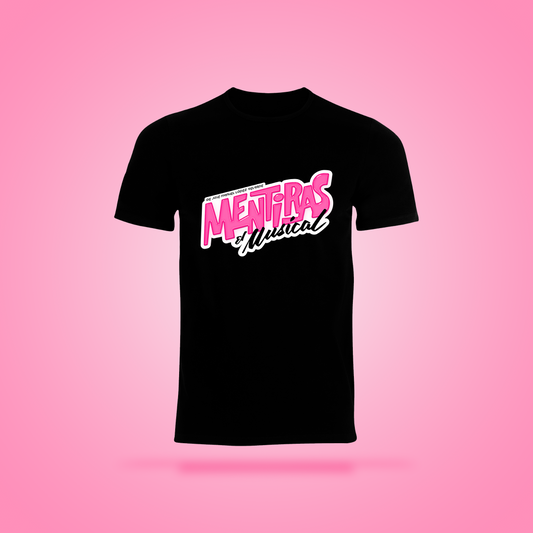 Playera logo "Mentiras el musical"